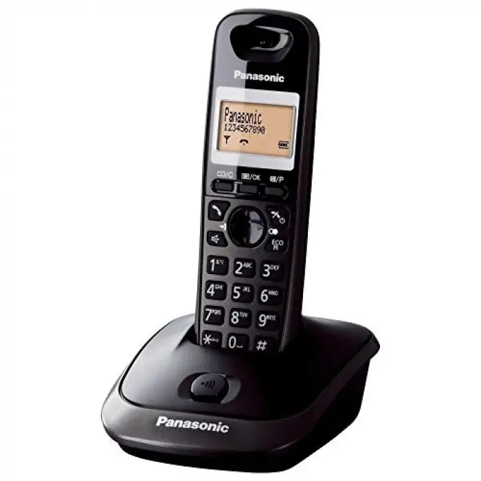 Panasonic KX TG2511 Telefon-Siyah Dect Telefon, Siyah