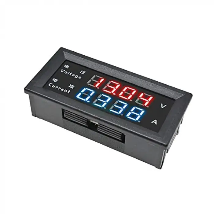 Panel Tip DC 0-200V 10A mV Voltmetre mA Ampermetre M4430
