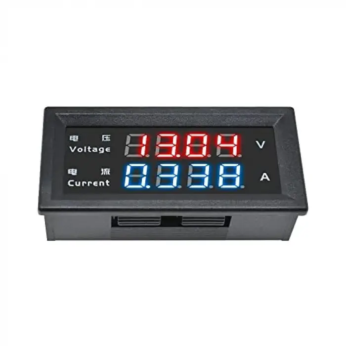 Panel Tip DC 0-200V 10A mV Voltmetre mA Ampermetre M4430
