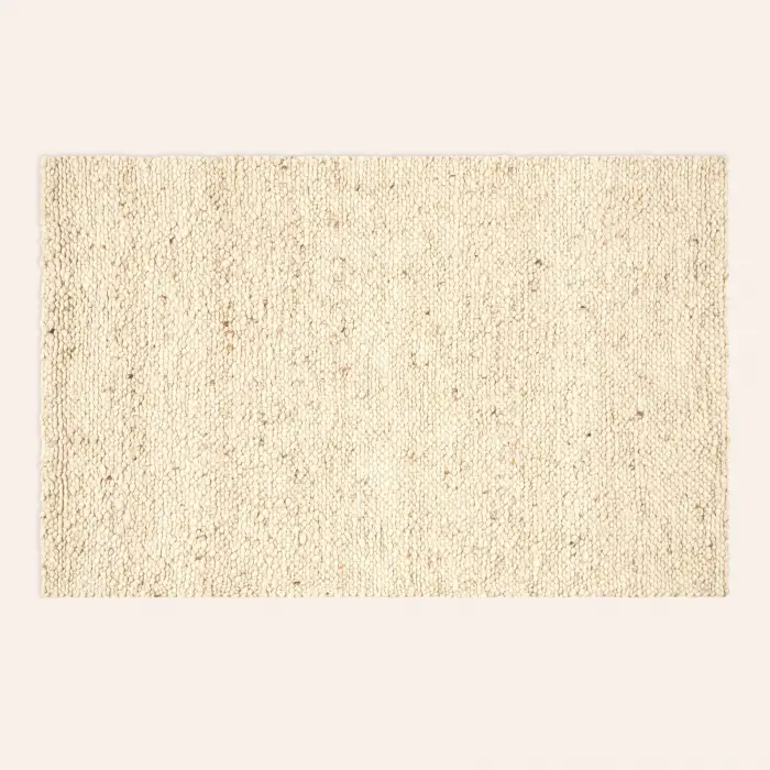 Panıpat Yün Halı 160x230 Cm Krem