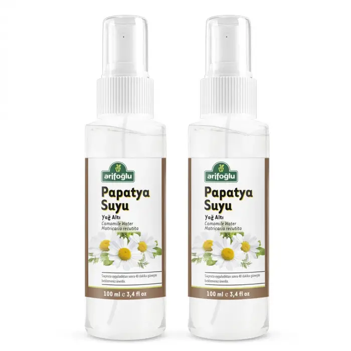 Papatya Suyu Sprey 100ml + 100ml 2 li Set