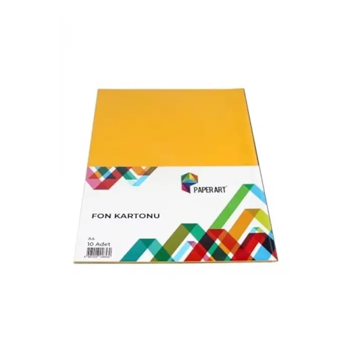 Paperart A4 Fon Kartonu 10lu Paket