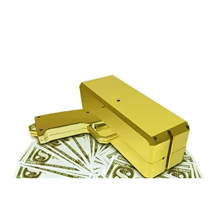 Para Tabancası Gold Hediyelik