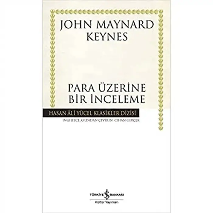 Para Üzerine Bir İnceleme (Ciltsiz)