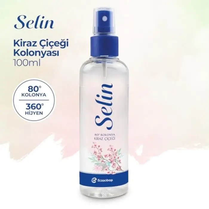 Parfümlü Sprey Kolonya Kiraz Çiçeği 100 Ml 2li Paket