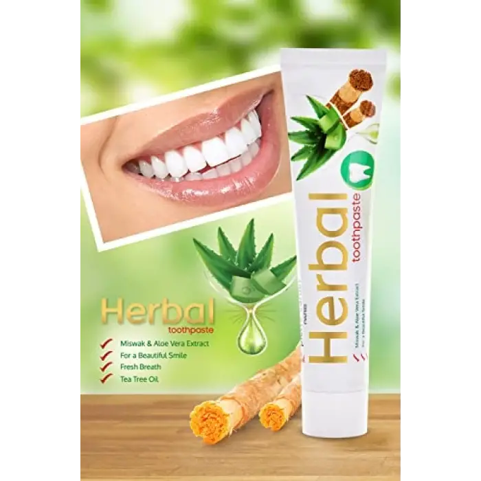 Paris Aloe Vera & Misvak & Çay Ağacı Özlü Bitkisel Diş Macunu 75 mL