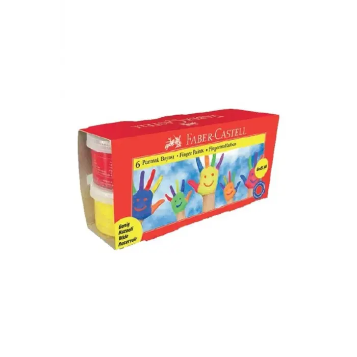 Parmak Boyası, 45 Ml, 6 Renk