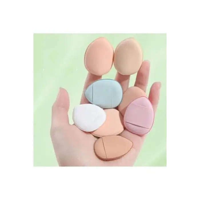 Parmak Sünger 3lü Set Pembe Mavi Beyaz