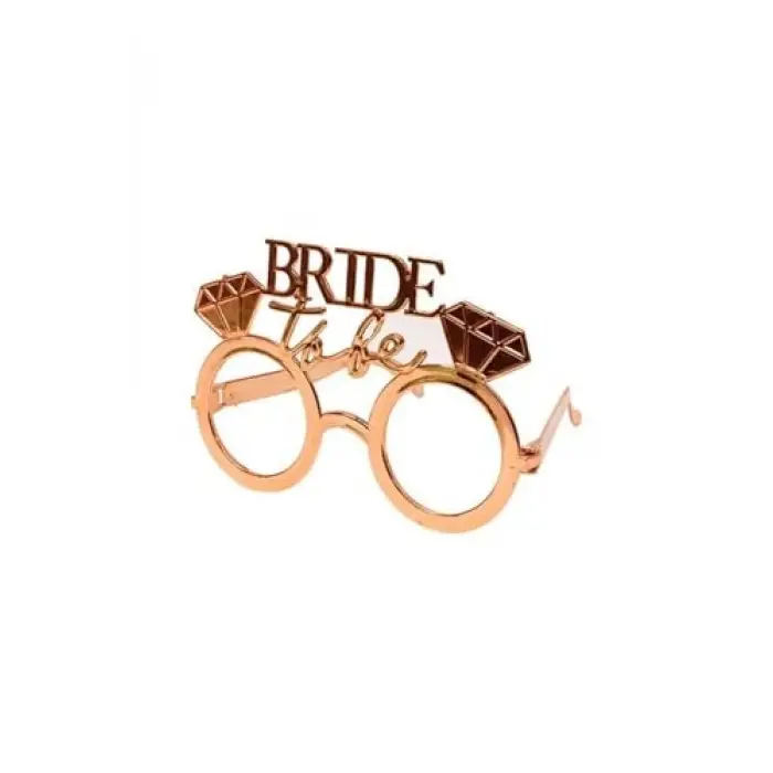 Parti Gözlük Bride To Be, Rosegold