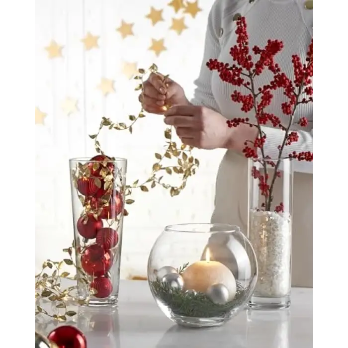 Paşabahçe Botanica Düz Silindir Vazo - 26.5 cm