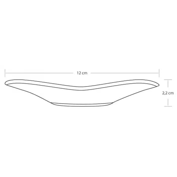 Paşabahçe Dantel Çay Tabağı 123 mm