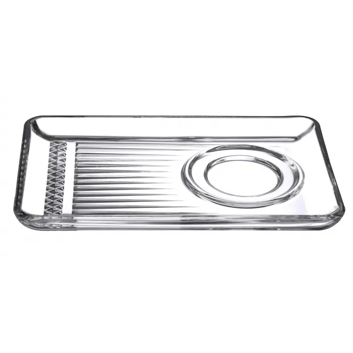 Paşabahçe ELYSIA ÇAY TABAĞI 184 MM DAMLA LOGO 2 OFSET HEDİYELİK KUTU 24 Paşabahçe PAŞABAHCE
