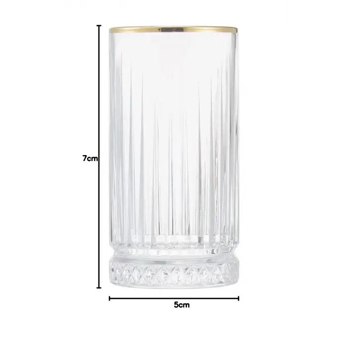 Paşabahçe Golden Touch Meşrubat Bardağı - 4lü