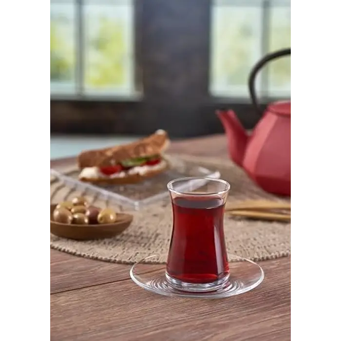 Paşabahçe HEYBELI ÇAY TAKIMI HEDİYELİK KUTU