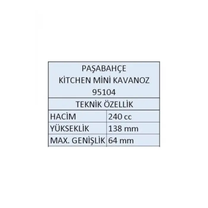 Paşabahçe Kitchen Mini Kavanoz Baharatlık, 4lü Set, Şeffaf Cam