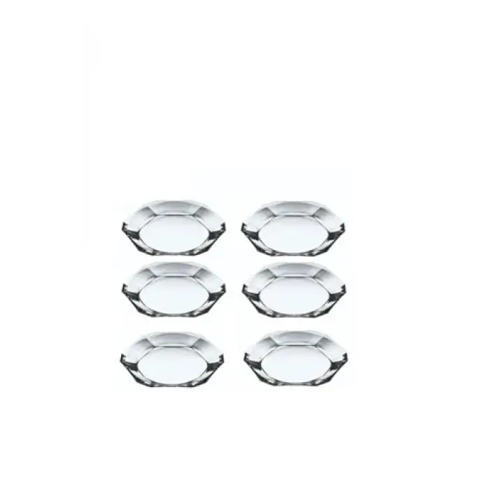Pasabahce Reflection Kristal Pasta Servis Tatlı Tabağı 18 cm 6 Adet 856896564565632aybabastore