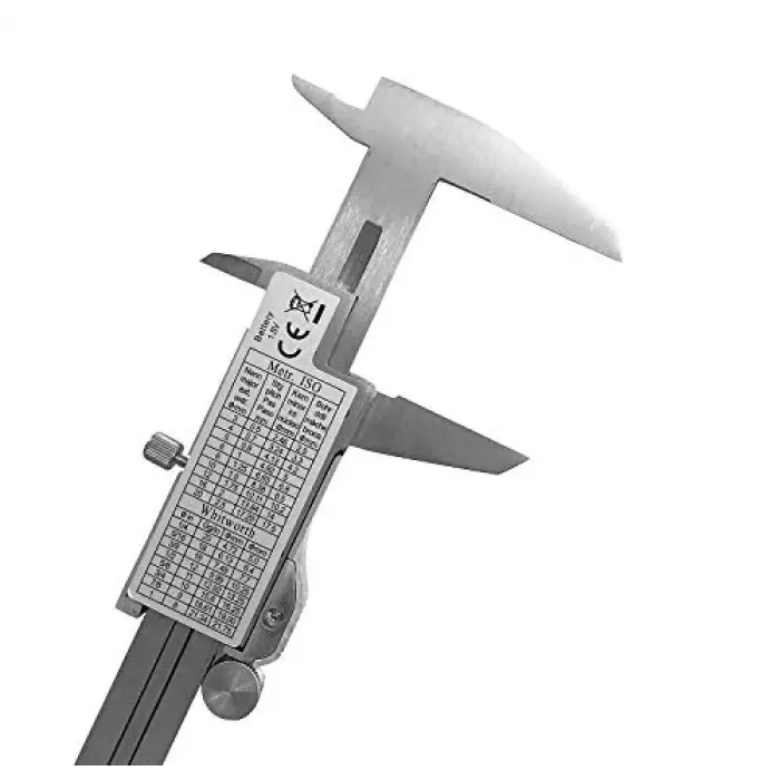 Paslanmaz Çelik Dijital Kumpas, 150 mm