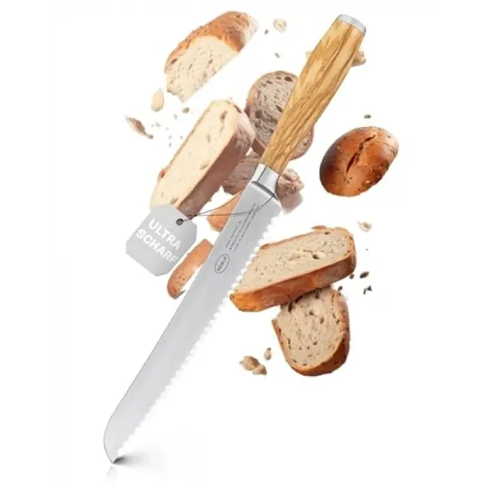 Paslanmaz Çelik Ekmek Bıçağı, 22 cm, 12134