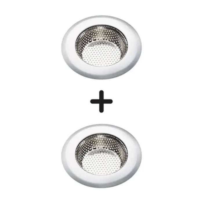Paslanmaz Çelik Lavabo Süzgeci, 11,5 cm, 2 Adet