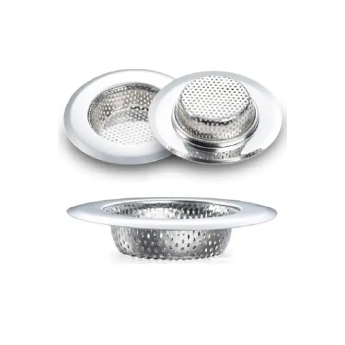 Paslanmaz Çelik Lavabo Süzgeci, 11,5 cm, 2 Adet