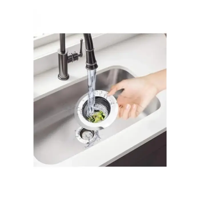 Paslanmaz Çelik Lavabo Süzgeci, 11,5 cm, 2 Adet