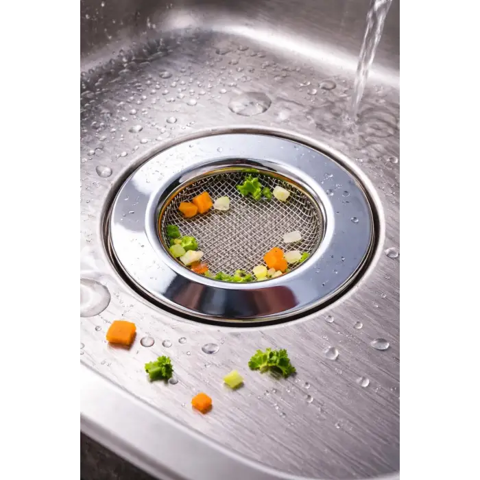 Paslanmaz Çelik Lavabo Süzgeçi Çap 7.5 cm Süzgeç 4 cm
