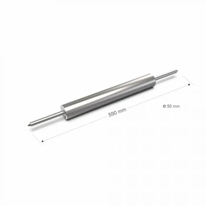 Paslanmaz Çelik Merdane, 59 cm, 50 mm Çap, 304 Kalite