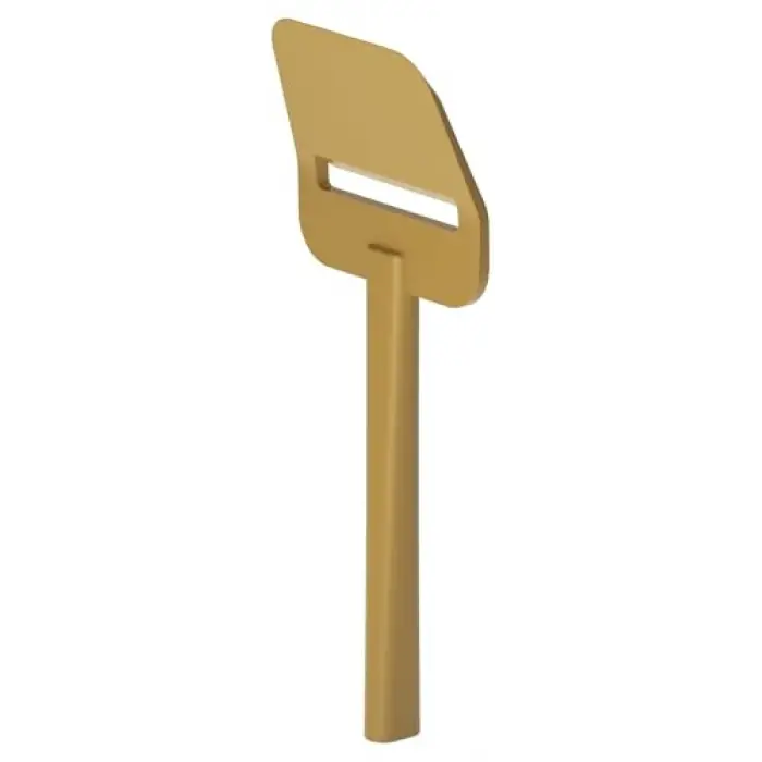 Paslanmaz Çelik Peynir Dilimleyici 19 Cm - Hardal