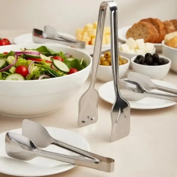 Paslanmaz Çelik Yemek Servis Maşası 21 cm