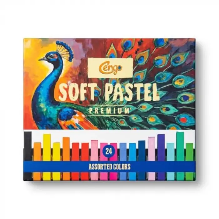 Pastel Boya — Soft Toz 24lü
