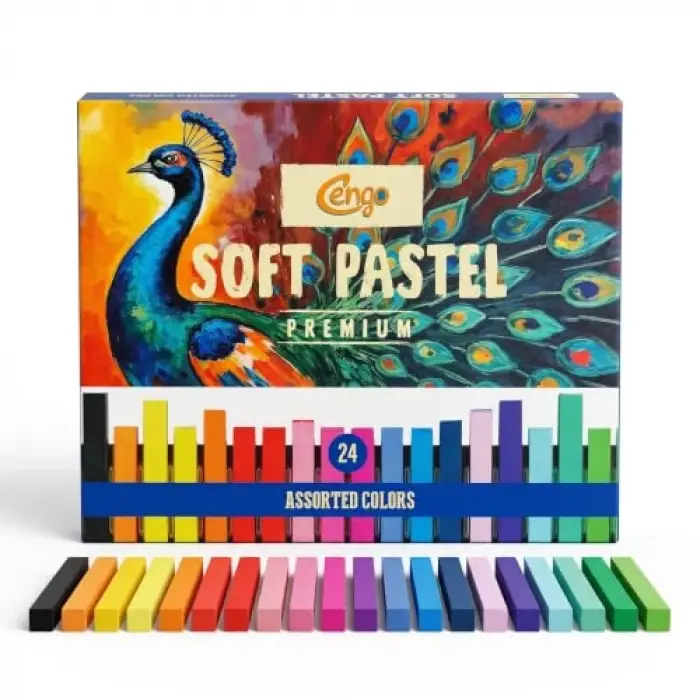 Pastel Boya — Soft Toz 24lü