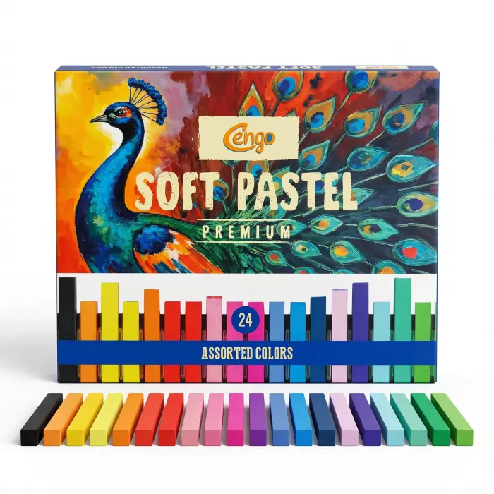 Pastel Boya — Soft Toz 24lü