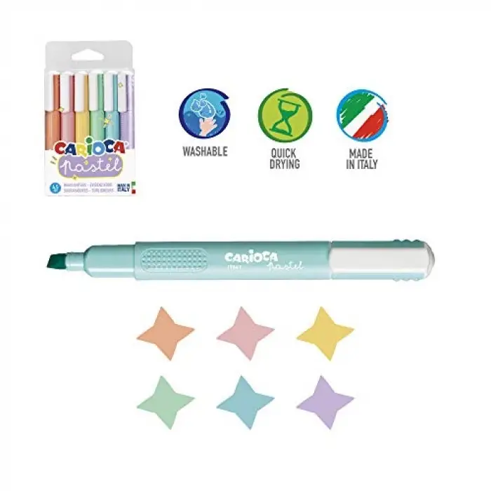 Pastel Işaretleme Kalemi 6li