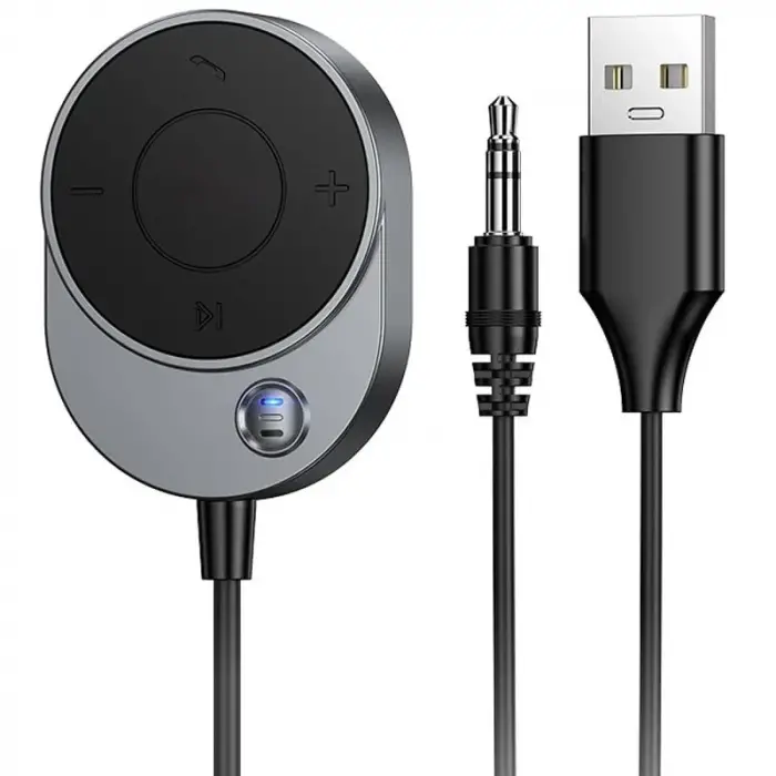Path E150 Bluetooth Ses Alıcısı, AUX, BT5.4, Metal, Gri