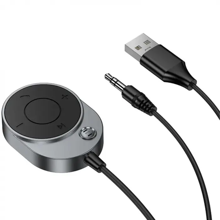 Path E150 Bluetooth Ses Alıcısı, AUX, BT5.4, Metal, Gri