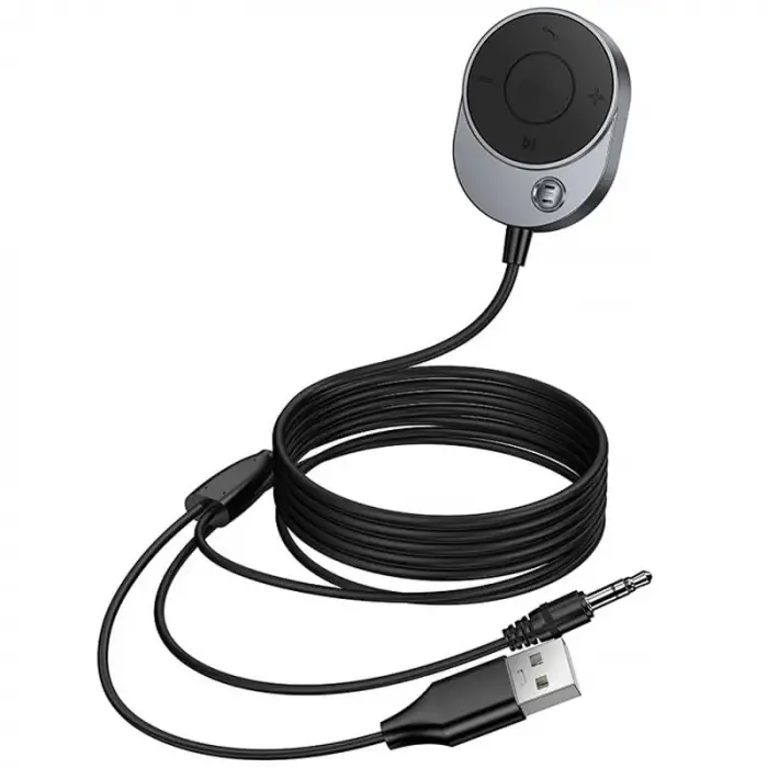 Path E150 Bluetooth Ses Alıcısı, AUX, BT5.4, Metal, Gri