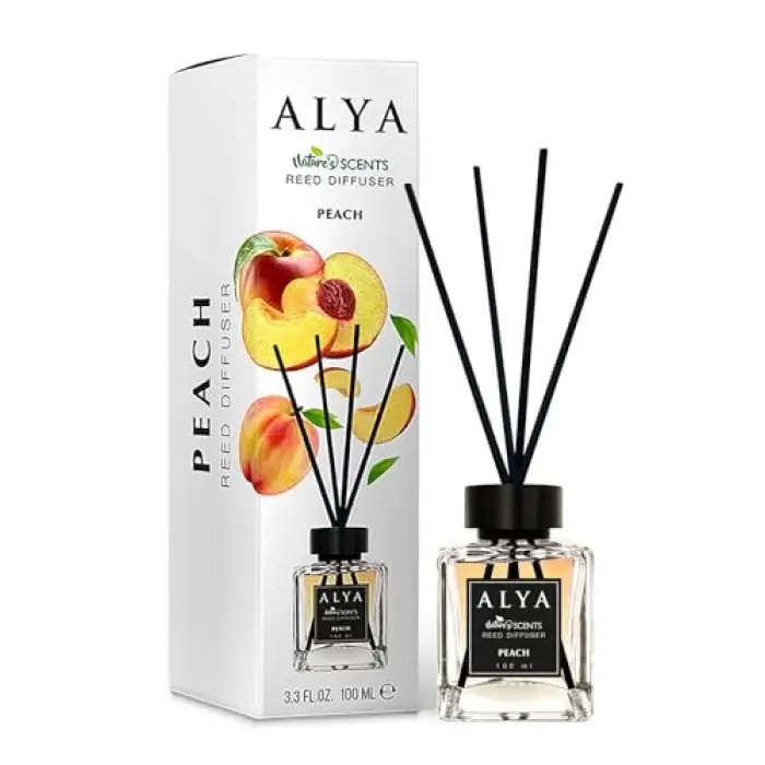 Peach bambu çubuklu oda kokusu - Şeftali kokusu