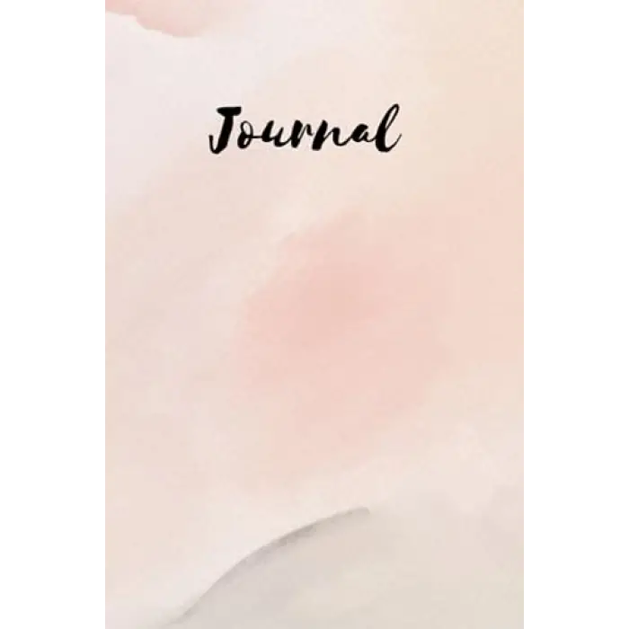 Peach Watercolor Journal