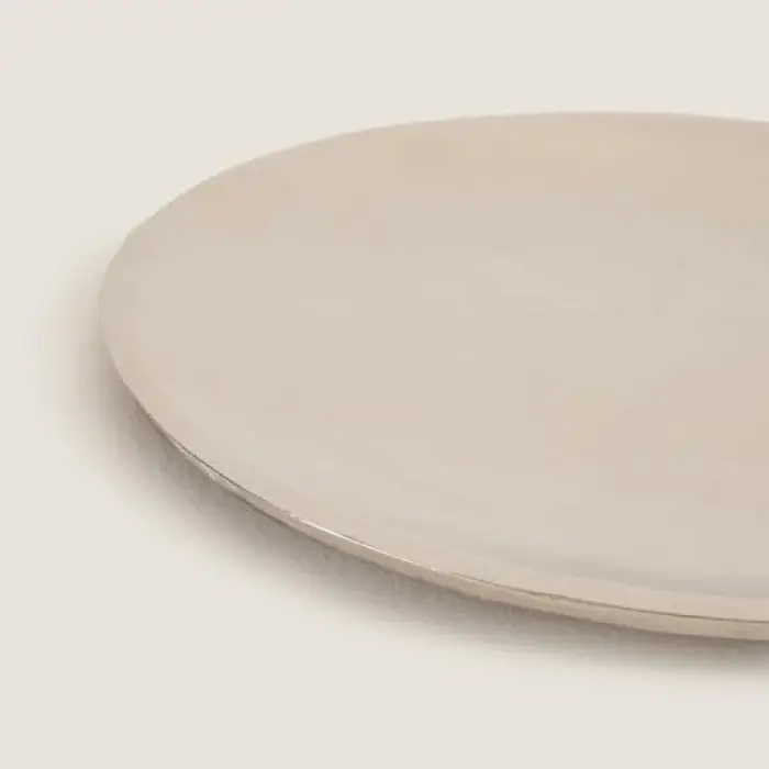 Pearl Dekoratif Tabak 30 Cm Gümüş