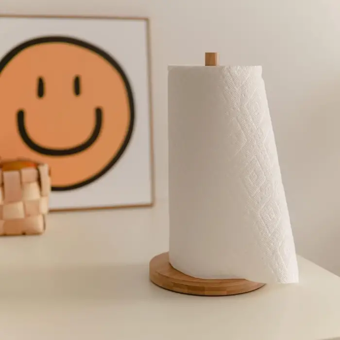 Peçetelik, Bambu 12 cm Yuvarlak Havlu
