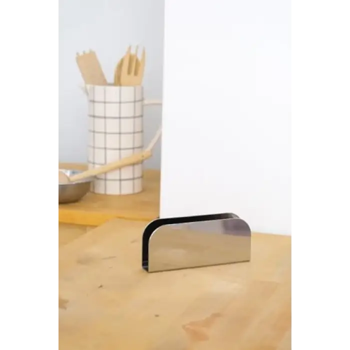 Peçetelik, Paslanmaz Çelik Oval 16 cm