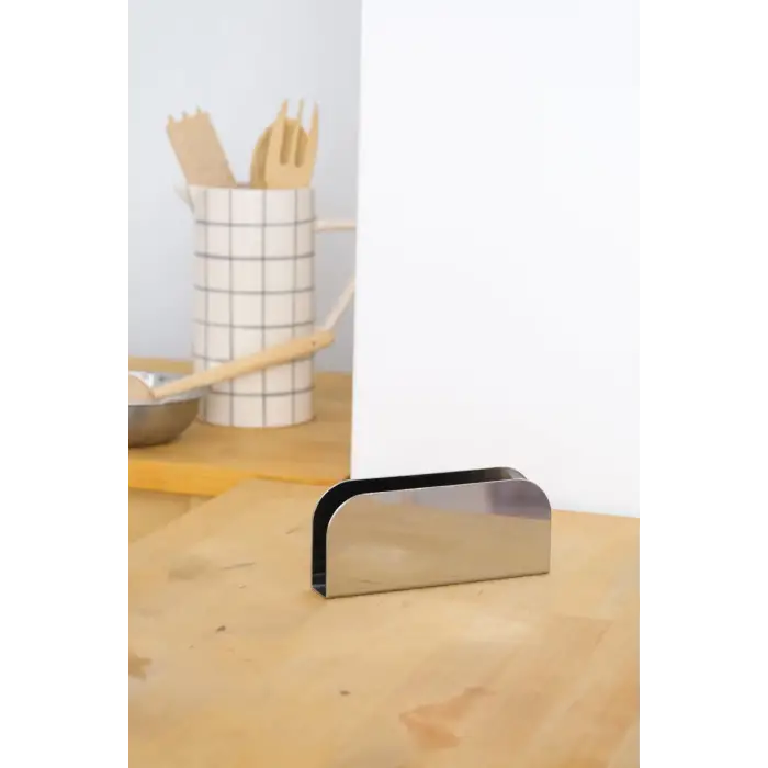 Peçetelik, Paslanmaz Çelik Oval 16 cm