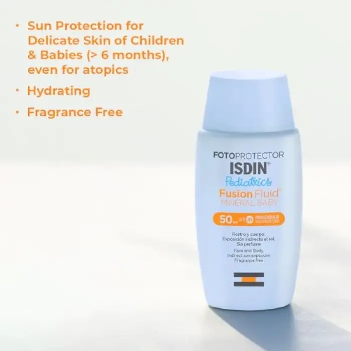 Pediatrics Fusion Fluid Mineral Baby Spf50 50 ml