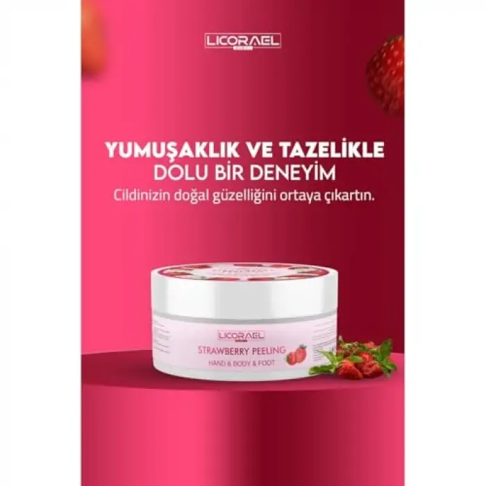 Peeling Çilek Aromalı 150 ml