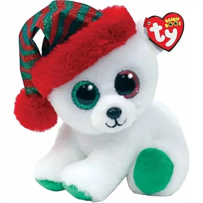 Peluş Yılbaşı Kutup Ayısı Paxton 12 cm