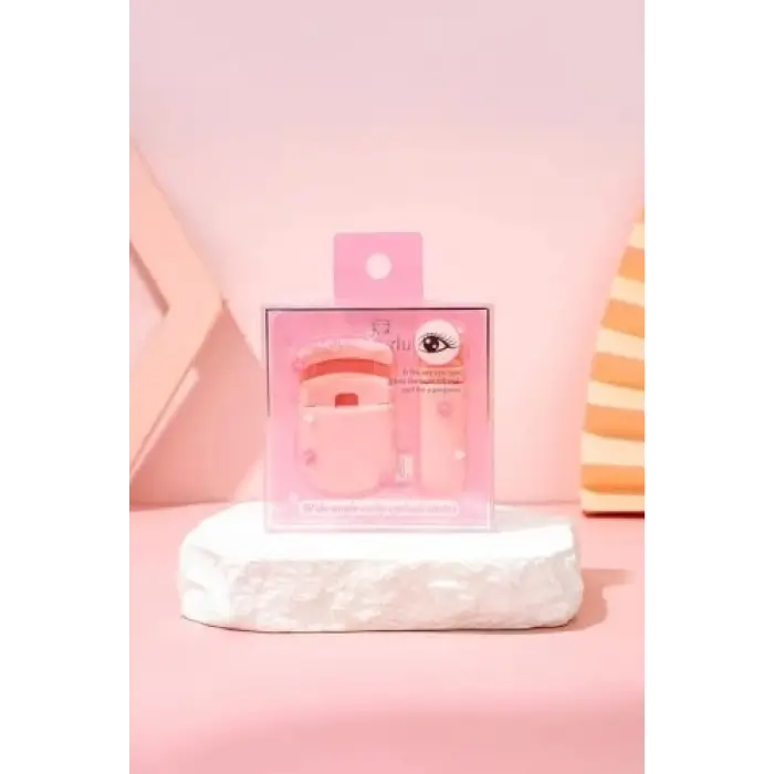 Pembe 2 Adet Kirpik Kıvırıcı