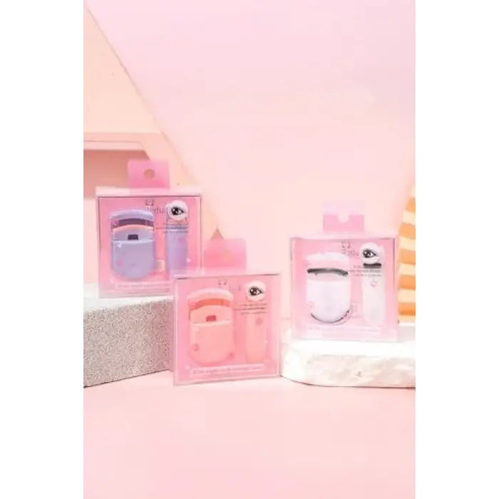 Pembe 2 Adet Kirpik Kıvırıcı