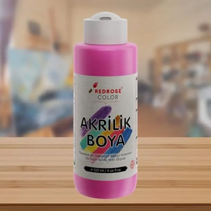 Pembe Akrilik Boya 120 ml