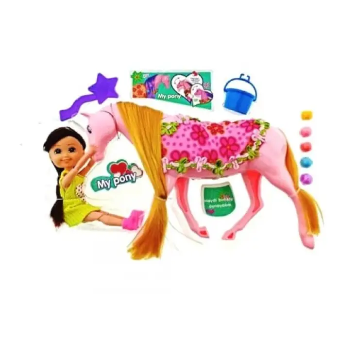 Pembe Atlı Oyun Seti