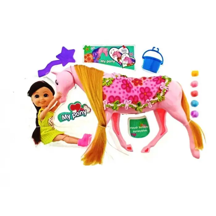 Pembe Atlı Oyun Seti